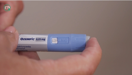 Billede af injektionspen med Ozempic